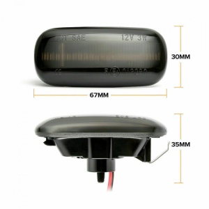 Set 2 Semnalizari Aripa LED Audi A2, A3, A4, A6, A8, TT, Allroad - BTLL-297-1