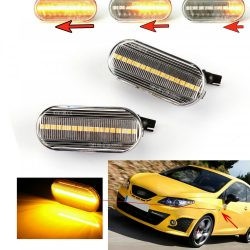 Set 2 Semnalizari Aripa LED Dinamice Seat Leon, Cordoba, Ibiza, Toledo - D0451