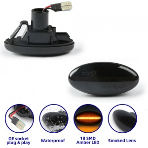 Set 2 semnalizari aripa Led Mazda 2, 3, 5, 6, MPV - BTLL-250-3