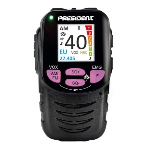 Statie Radio CB President WILLIAM II, Microfon Multifunctional Wireless, ASC, NRC, alimentare duala 12/24V - Img 5