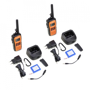 Stație radio PMR portabilă Albrecht Tectalk Float IP67 set 2 bucăți