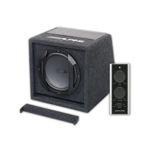 SUBWOOFER AUTO ACTIV DE 20CM (8″) IN INCINTA TIP CUTIE, PUTERE 100W RMS, 300W MAX
