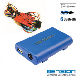 Adaptor USB, iPod, iPhone, AUX-IN dedicat Audi A2 (1999-2005) A3 (2001-2008) A4 (1998-2006) A6 (1998-2004) A8 (1998-2003) TT (1998-2007) Model Dension Gateway Lite BT Cod: GBL3AU2