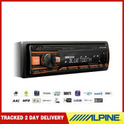 ALPINE UTE-200BT RADIO-MP3 Player Auto Cu USB Carkit Bluetooth Leduri Selectabile Montaj In Toata Tara