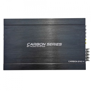 Amplificator auto 4 Canale ,Filtre HP,LP , seria CARBON clasa A\B 4x 60(100) WRMS la 4(2) Ohm sau 2x 200 WRMS mono la 4 Ohm Audio System German Sound
