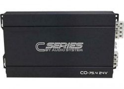 Amplificator auto Audio System German Sound 24V 4 Canale Clasa A\B 4x120 watt 2 ohm 4x75 watt 4 ohm 2x240 watt mono, ideal camioane