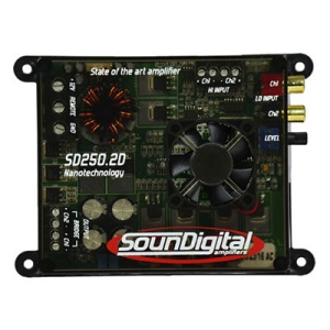 Amplificator Sound Digital 250.1D NANO – 2Ω  Putere RMS	 300 w