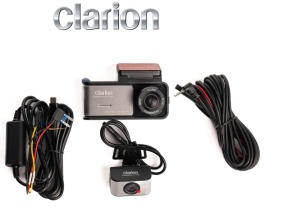 CAMERA DUALA DASH CAM DVR DE FILMARE TRAFIC FATA-SPATE ADAS CABLU INREGISTRARE CONTINUA 24 7 CLARION 4K GV-F100 M05
