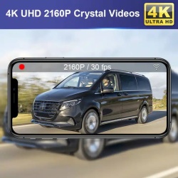 Camera DVR 4K FiTCAMX special conceput pentru Mercedes V-Class (facelift) EQV, Vito, eVito