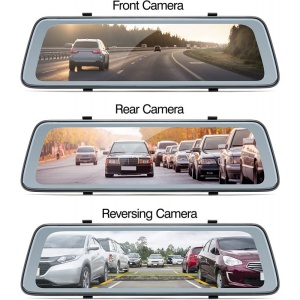 Camera DVr auto Road Angel Halo View Camera DVR duala cu display in oglinda