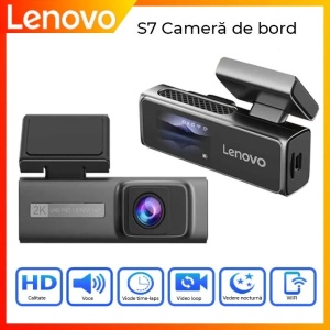 Camera DVR Lenovo S7-3280 4K fata si 1080 spate ecran 3.2 inch IPS Wifi unghi larg monitorizare parcare S7-3280 - Img 2