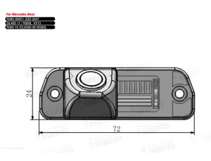 CAMERA VIDEO DE MARSARIER LOOK OEM DEDICATA MERCEDES-BENZ ML GL R CLASS - Img 8