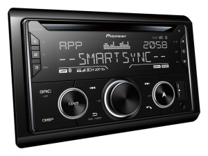 CD player auto Pioneer FH-S820DAB, 2DIN, Bluetooth, DAB/DAB+, Spotify, 4x50W, USB, iluminare Multicolor, compatibil dispozitiv Apple/Android, Pioneer ARC App