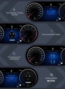 Ceasuri Digitale Mercedes GLE 2016-2019 - Img 3