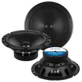 Difuzoare auto componente CRUNCH Gravity GTS 6.2W diametru difuzor: 16.5 cm putere RMS: 100 W putere maxima: 200 W