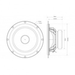 Difuzoare auto MTX TX265S Boxe separate cu 2 căi Putere RMS: 55W