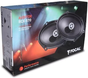 Difuzoare coaxiale FOCAL AUDITOR RCX-570 2 căi ovale 5 x 7inch 130 x 180 mm Putere 60 wați rms 120 wați max 4 ohmi