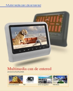 DVD PLAYER AUTO DE TETIERA CARTEK CK-DV9917 MARO LCD 9'' HDMI USB / SD PLAYER REZOLUTIE HD JOCURI JOYSTICK WIRELESS MONTAJ CALIFICAT IN TOATA TARA ! - Img 6