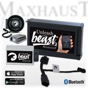 Evacuare electronica Maxhaust Active Sound Booster cu High Speaker pentru Audi A6/A7 4G biTDI, SQ7
