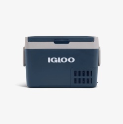 Frigider auto cu compresor, display, alimentare la 12/24V DC si 100-240V AC, capacitate aprox. 34 litri
