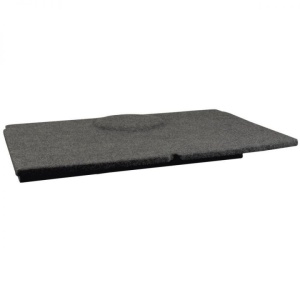 INCINTA INCHISA SUBWOOFER DEDICAT VOLKSWAGEN POLO 5 HATCHBACK, 250 MM, 17L