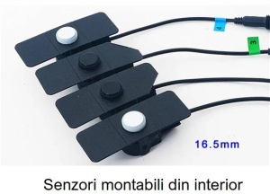 Senzori de parcare fata si spate cu integrare OEM pe display-ul original al masinii pentru TOYOTA CHR RAV 4 IZOA COROLLA AURIS HYBRID