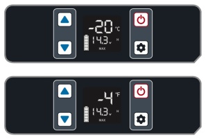LADĂ FRIGORIFICĂ DINIWID 35L 12/24V, RACIRE -20C, 60W - Img 2