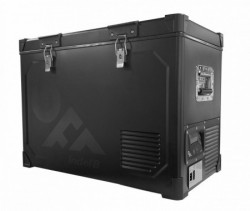 LADĂ FRIGORIFICĂ INDELB TB 100 BLACK STEEL, CAPACITATE 100 LITRI, RĂCIRE +5ºC / -16ºC, ALIMENTARE 12V