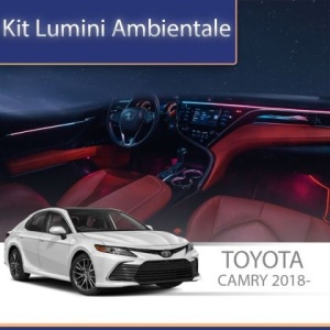 Lumini ambientale dedicate Toyota Carmy 2018-2022 set complet control telefon sau sistem original