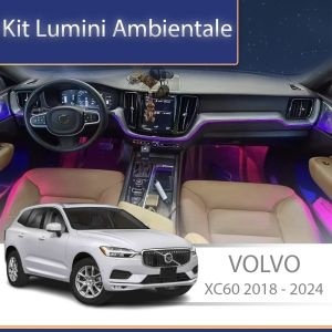 Lumini ambientale dedicate Volvo XC60 2018-2022 set complet control telefon sau sistem original