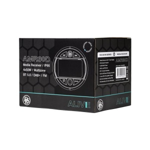 Media receiver DLS AMR30D IP66 cu protecție IP66, Bluetooth 5.0, tuner DAB+ și FM, intrări AUX și USB și un egalizator cu 10 benzi. - Img 9