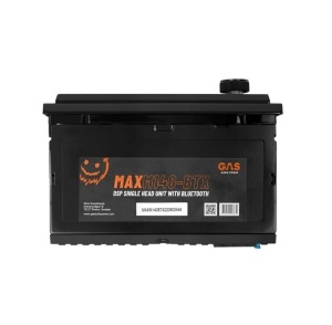 MP3 Player Auto 1DIN GAS MAX M140-BTX 4x45W Carkit Bluetooth A2DP Radio Iluminare Multicolora DSP pe 32 de Biți și 3 Iesiri (4V) Low Level