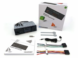 Mp3 Player auto 1Din Radio Epoca Retro Vintage cu Bluetooth Blaupunkt Frankfurt RCM 82 DAB