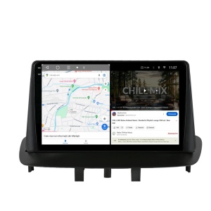 Navigatie 2K Renault Megane 3 / Fluence (2009-2016), 4GB RAM, Android, Octacore, Slot Sim 4G, DSP, GPS, Wi-FI, Carplay, Android Auto, USB, Bluetooth, Waze, Touchscreen, 9.5 Inch - Img 8