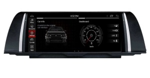 NAVIGATIE ANDROID 10 DEDICATA BMW SERIA 7 F01 CIC 2009-2012 ECRAN 10,25” CAPACITIV INTERNET WIFI PROCESOR QUALCOMM 4GB RAM 64GB ROM CARKIT BLUETOOTH PRELUARE AGENDA TELEFONICA MIRROR LINK MODEL EDT-F01-CIC-QUALCOMM