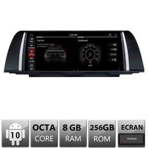 NAVIGATIE ANDROID 10 DEDICATA BMW SERIA 7 F01 NBT 2012-2016 ECRAN 12,3” CAPACITIV INTERNET WIFI PROCESOR CORTEX A9 1,6GHZ 8GB RAM 256GB ROM CARKIT BLUETOOTH PRELUARE AGENDA TELEFONICA MIRROR LINK MODEL EDT-F01-NBT-V3
