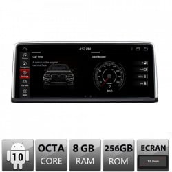 NAVIGATIE ANDROID 10 DEDICATA BMW X5 E70 X6 E71 2009-2014 ECRAN 12,3” CAPACITIV INTERNET WIFI PROCESOR CORTEX A9 1,6GHZ 8GB RAM 256GB ROM CARKIT BLUETOOTH PRELUARE AGENDA TELEFONICA MIRROR LINK MODEL EDT-X5-CIC-V3