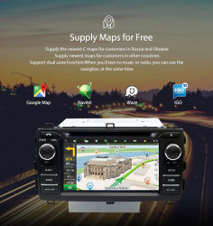 NAVIGATIE ANDROID 10 DEDICATA TOYOTA AURIS E180 2013-2015 WITSON W2-RVT5534 PROCESOR PX5 OCTACORE 64GB 4G RAM ECRAN IPS 7INCH INTERNET 4G WIFI CARKIT BLUETOOTH USB DVD AUTO RADIO CARPLAY GPS WAZE