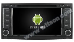 NAVIGATIE ANDROID 8.0 DEDICATA VW TOUAREG MULTIVAN TRANSPORTER T5 MODEL WITSON W2-W042 PLATFORMA S200 OCTA-CORE 2G RAM 32GB MIRROR LINK WAZE MODEL PREMIUM