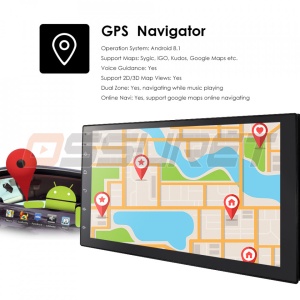 NAVIGATIE ANDROID CARPAD DEDICATA OPEL MOVANO RENAULT MASTER NISSAN NV400 EDT-E200 ECRAN 7'' CAPACITIV USB INTERNET WIFI DVR WAZE GPS - Img 5
