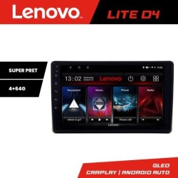 Navigatie Audi A4 B6 Quad Core Lenovo Kit-050 4+64 GB Android Waze USB Navigatie Internet Youtube Radio KIT-050+LITE-D4-9-4+64