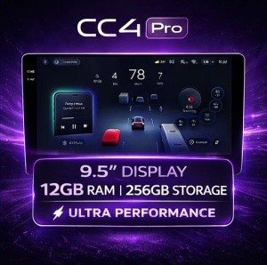 Navigatie Auto cu Asistenta AI Teyes CC4 PRO 12+256GB 9.5" QLED, Android 13, 5G, 7.1 DSP, CarPlay