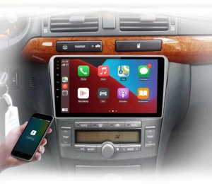 Navigatie auto dedicata Toyota Avensis 2002-2008, Android 12, 2GB RAM 32GB, google maps, youtube, wifi, waze, bluetooth
