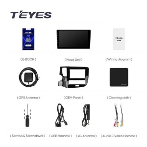 NAVIGATIE AUTO TEYES CC3 2K MITSUBISHI OUTLANDER 3 2018-2021 4+32GB 10.36" QLED OCTA-CORE 2GHZ ANDROID 4G BLUETOOTH 5.1 DSP - Img 9