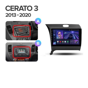 Navigatie Auto Teyes CC3L Kia Cerato 3 2012-2017 4+32GB 9" IPS Octa-core 1.6Ghz, Android 4G Bluetooth 5.1 DSP - Img 7