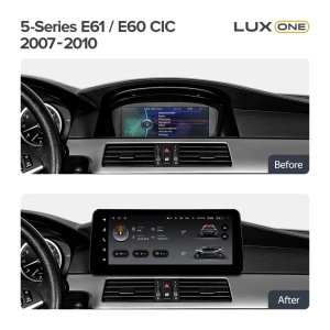Navigatie auto Teyes Lux One BMW Seria 5 E60 2003-2007 CCC 6+128GB 12.3” IPS Octa-Core 2.0 GHz Android 4G DSP Bluetooth 5.1 - Img 2