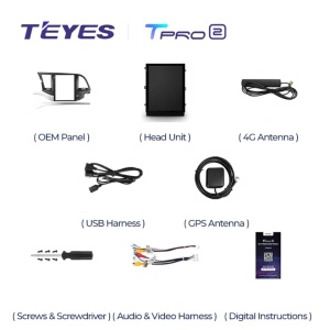 Navigatie Auto Teyes Tip Tesla TPRO 2 Hyundai Elantra 6 2015-2018 4+64GB 9.7" QLED Octa-core 1.8Ghz, Android 4G Bluetooth 5.1 DSP - Img 8