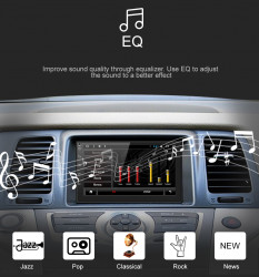 NAVIGATIE CARPAD 2DIN UNIVERSALA ANDROID 8.1 EDOTEC EDT-E200 ECRAN 7'' CAPACITIV USB INTERNET 3G DVR WAZE GPS