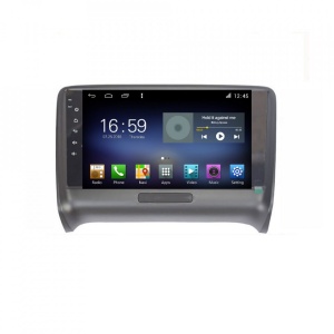NAVIGAȚIE CARPAD ANDROID 10 DEDICATĂ AUDI TT 8J 2004-2011 ECRAN CAPACITIV OCTACORE 8GB RAM 128GB ROM DVR CARKIT BLUETOOTH MIRROR LINK KIT-078+EDT-E609 - Img 2
