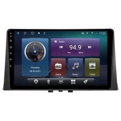 NAVIGAȚIE CARPAD ANDROID 10 DEDICATĂ CITROEN BERLINGO 2019- ECRAN 9" CAPACITIV INTERNET 3G WIFI PROCESOR OCTA-CORE 4G RAM 32GB 1,6 GHZ DVR CARKIT BLUETOOTH MIRROR LINK MODEL KIT-berlingo18+EDT-E410